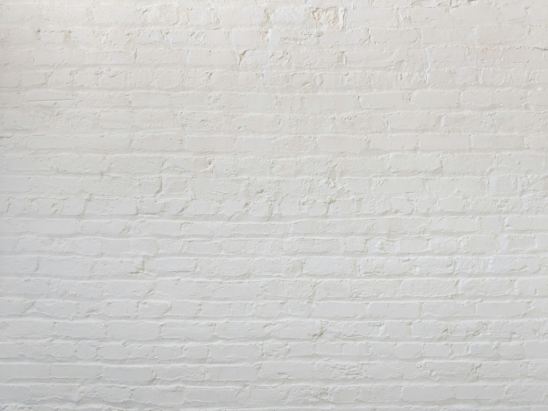white brick wall